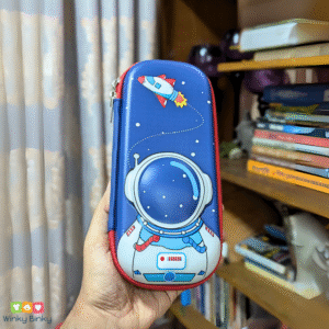 3D Pencil Bag Astronaut Real Pic