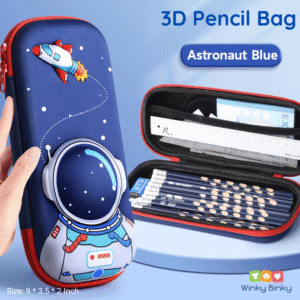 3D Pencil Bag Astronaut Theme