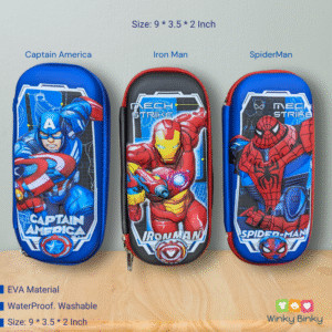 3D Pencil Bag Superhero Real